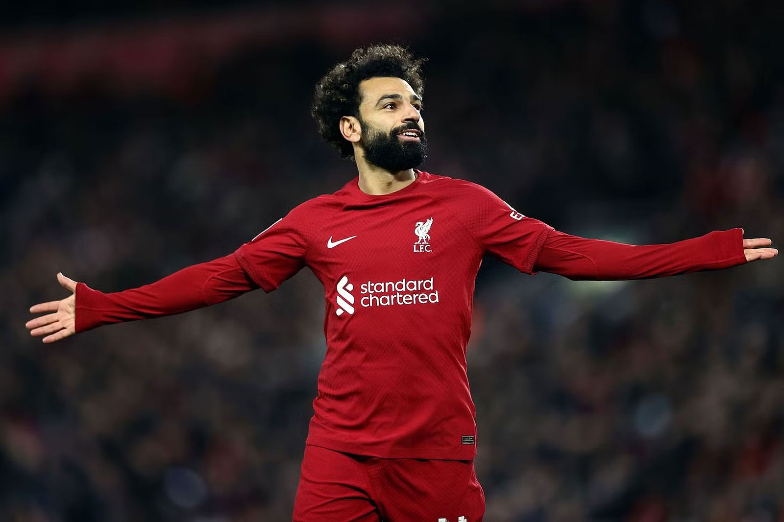 Mohamed Salah trong màu áo Liverpool