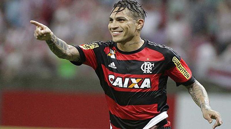 Paolo Guerrero, delantero centro del Flamengo de Brasil, valorizado en 4 millones de euros.