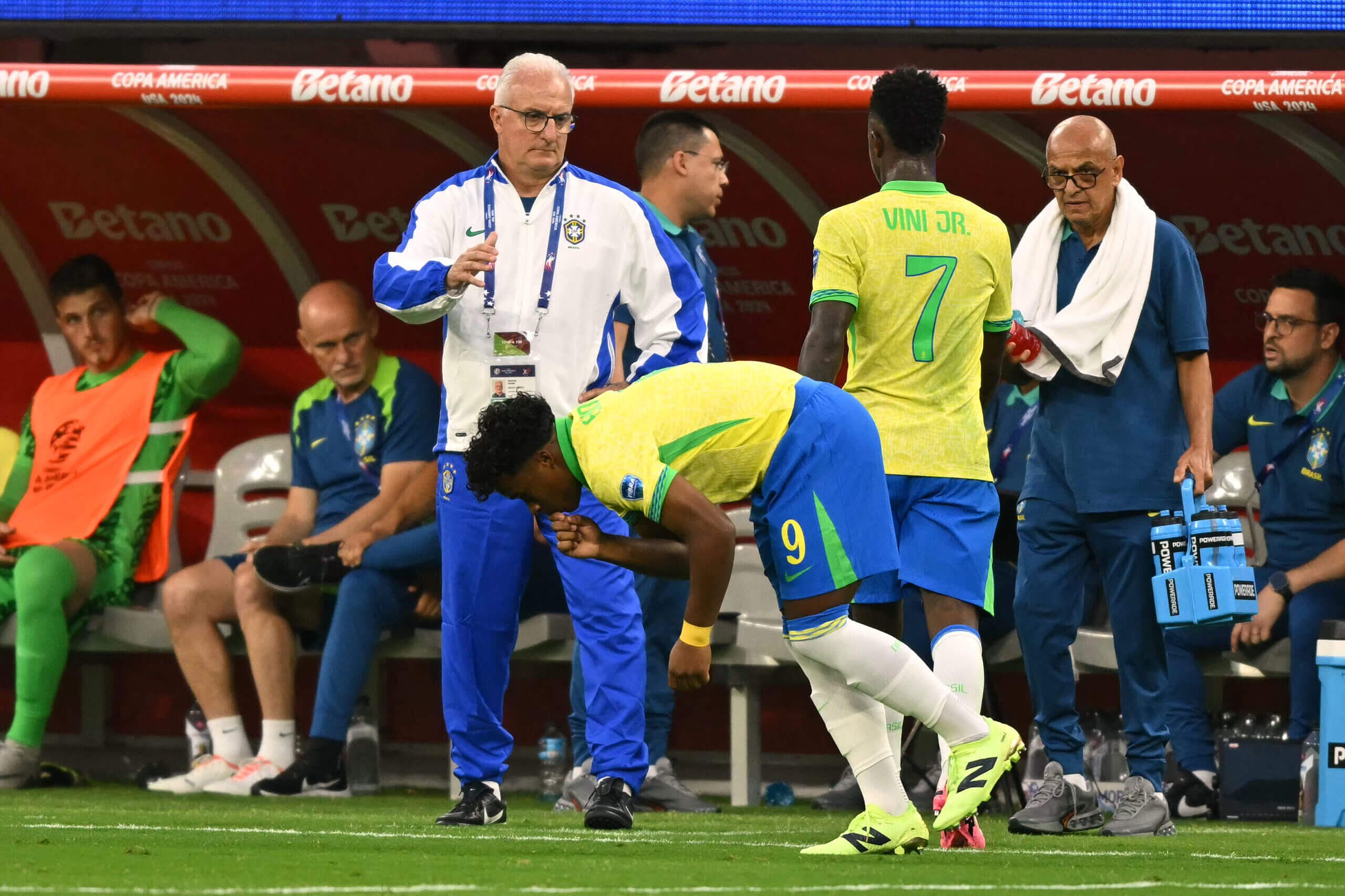 Vinicius Junior thi đấu tại Copa America