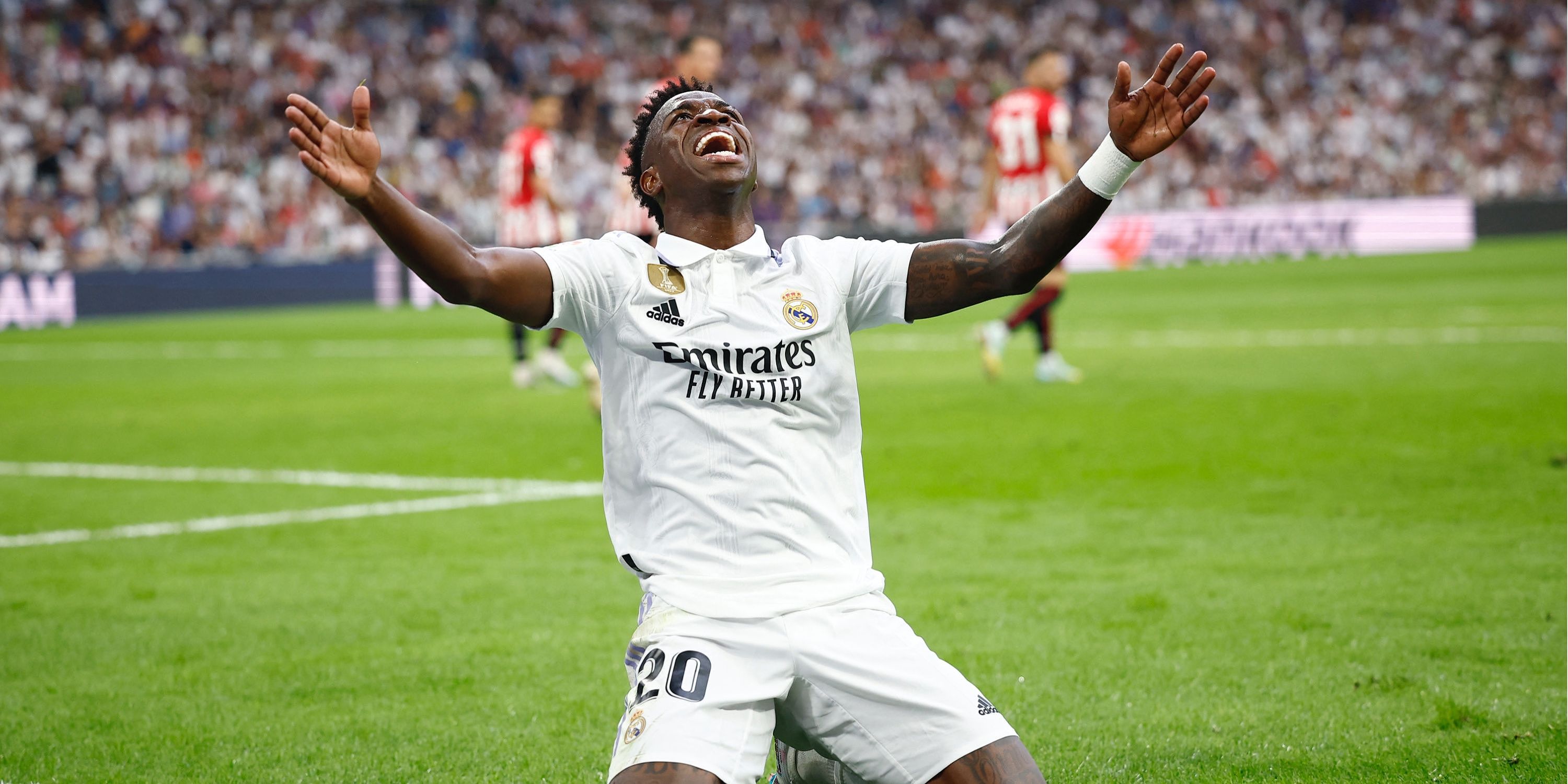 Vinicius Junior trong màu áo Real Madrid